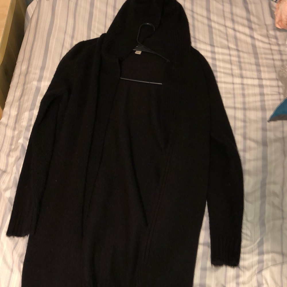 Black Sweater w/ Hood